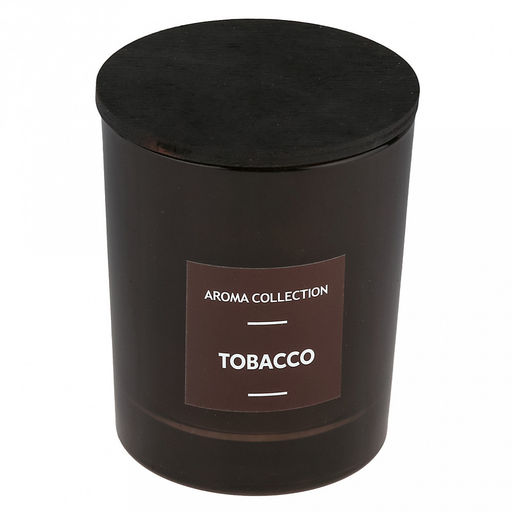 Свеча Incense д7см, h9см, ароматическая Tobacco, в стеклянном стакане, время горения 32 часа (Россия) - Домашняя мода фото 2