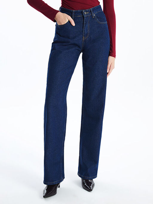 Slim Fit Kad?n Jean Pantolon