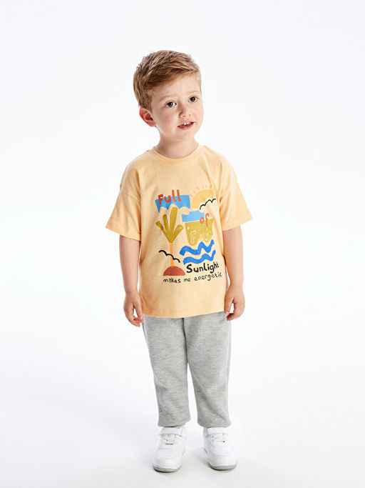 Beli Lastikli Erkek Bebek Jogger E?ofman Alt?