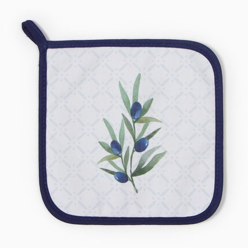 Прихватка Этель Олива 19х19 саржа,100% х/л,ватин 250г/м2  фото 2