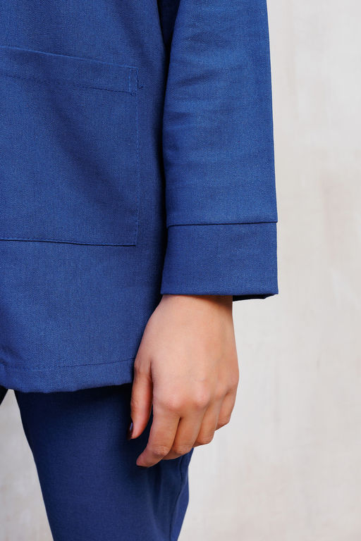 323-1 Жакет льняной женский