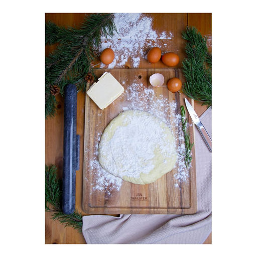 Скалка из натурального мрамора Walmer Nordic, цвет черный  фото 3