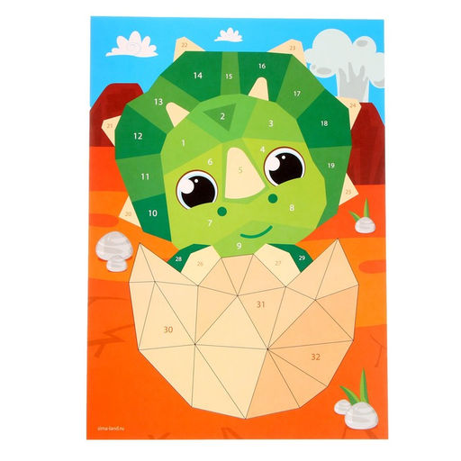 Набор аппликаций Мир динозавров - Школа талантов фото 14