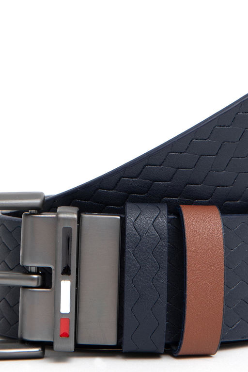 Мужской темно-синий ремень - U.s. polo assn фото 7