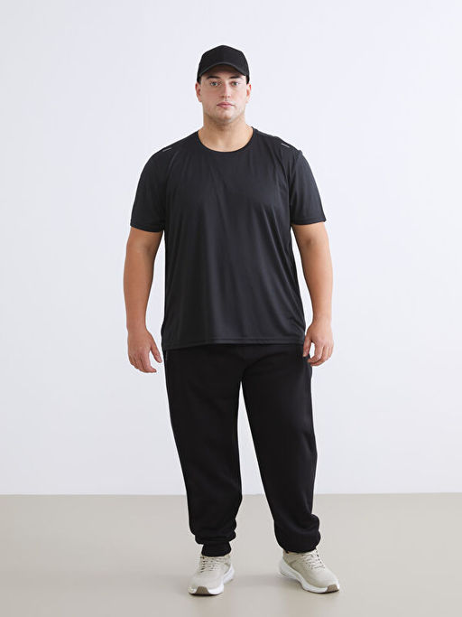 Bisiklet Yaka Erkek Spor Ti??rt