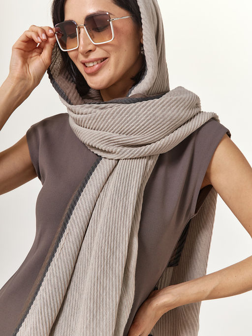 Палантин ВИСКОЗА с ШЕЛКОМ - Tantino фото 9