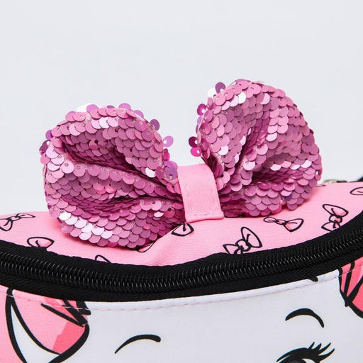 Сумка поясная детская для девочки Кошечка с бантиком, 25?6?13 см, Коты Аристократы - Disney фото 5