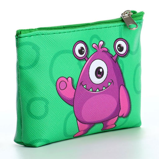 Цена за 5 шт. Кошелёк детский для мальчика «Добрые монстрики», МИКС