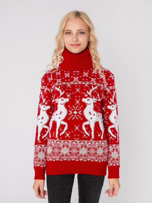 Водолазка "Северные олени"