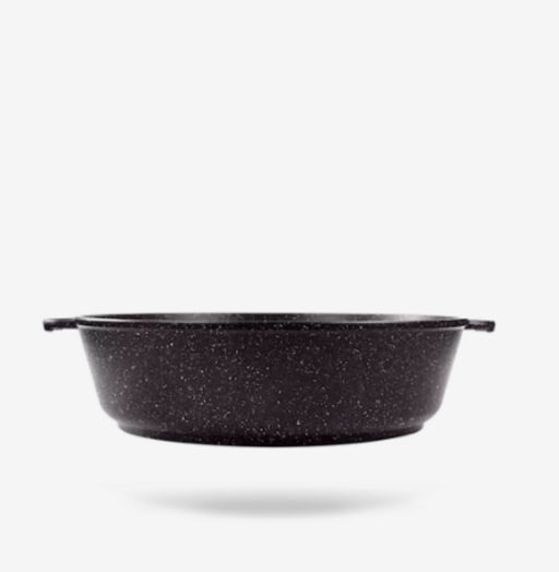 Жаровня 28 см, черная