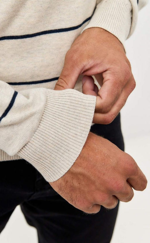 Джемпер F421-1547 beige - Fine joyce фото 5