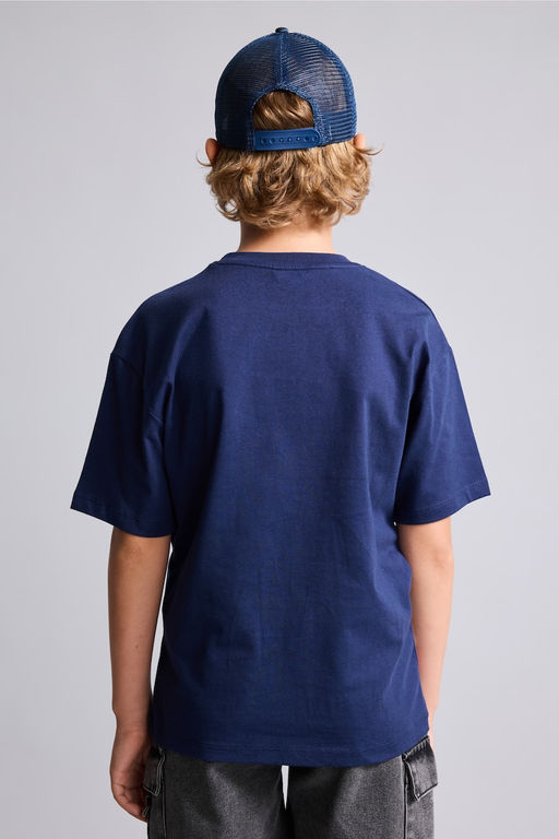 Bask_l_ Overshirt Fit Ti__rt Erkek _ocuk - Defacto фото 5