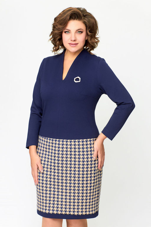 Блуза Swallow 803.2 черный+серебряный узор фото 977