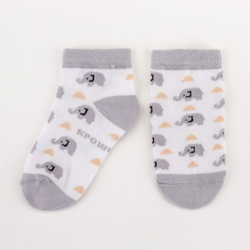 Носки детские Крошка Я «Слон», набор 2 пары, 10-12 см