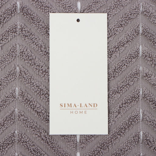 Коврик махровый SL HOME: Lines Софт Мист, 5070 см, хлопок 100% - Sima-land home фото 5