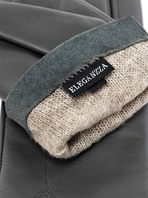 Перчатки женские ш+каш. IS5052 grey - Eleganzza фото 4