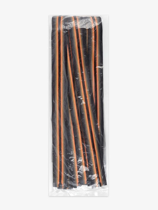 Цена за 10 шт. Молния «Трактор», №5, разъёмная, замок автомат, 70 см, оранжевая, чёрная