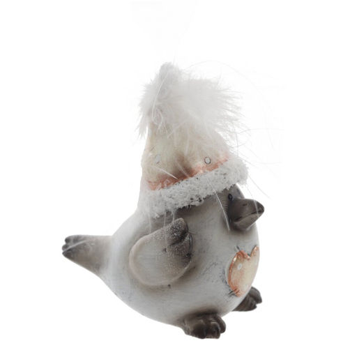 Фигурка декоративная "Птичка", L4 W6 H7,5 см, 2в.