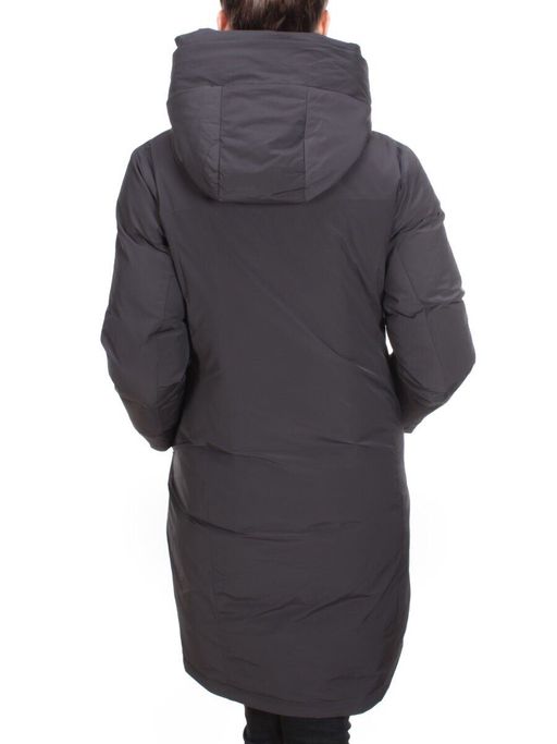 YR-961 DARK GRAY Пальто зимнее женское АЛИСА (200 гр. холлофайбера) - Fashion фото 5