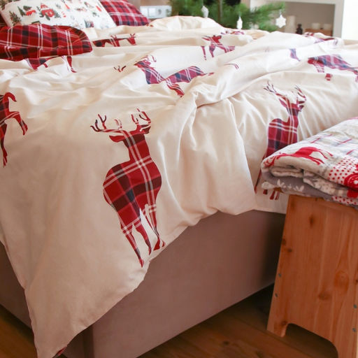 Постельное бельё евро «Этель» Scottish deer, поплин