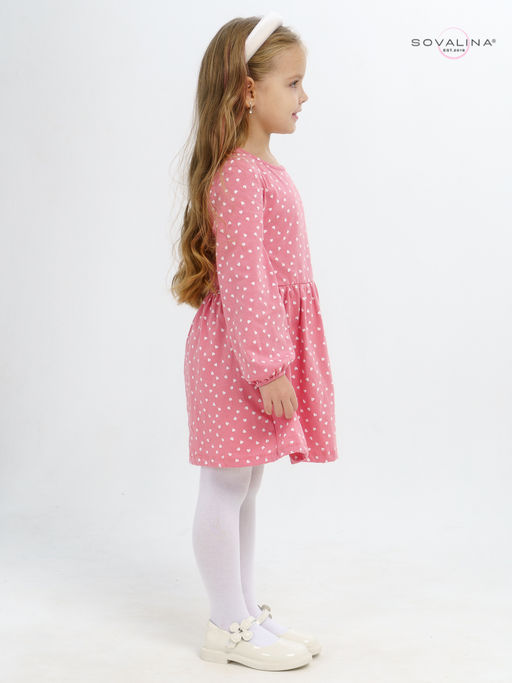 Платье Моана мелкие сердечки - Sovalina фото 7