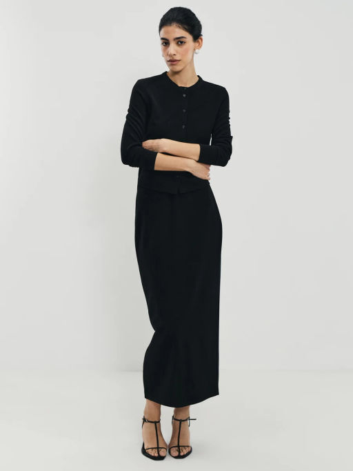 Юбка миди с люрексом / Zarina