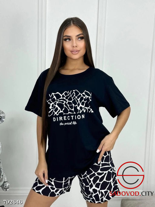 пижама женская с шортами