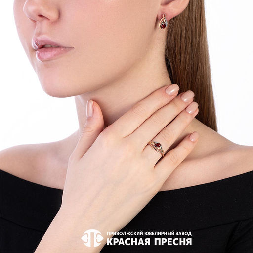 КОЛЬЦО 22110216РГр - Красная пресня фото 2