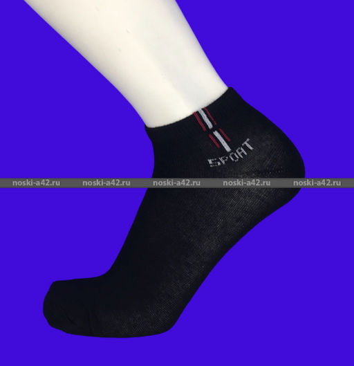 Цена за 12 пар. Береза носки мужские укороченные арт. D 09 ассорти 41-47 (фактически 40-43)  фото 3