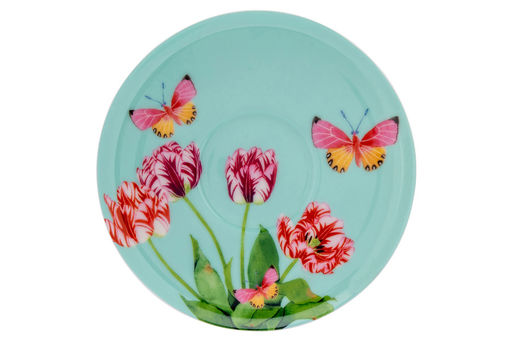 Чашка с блюдцем Тюльпаны, 0,4 л - Maxwell & Williams фото 5