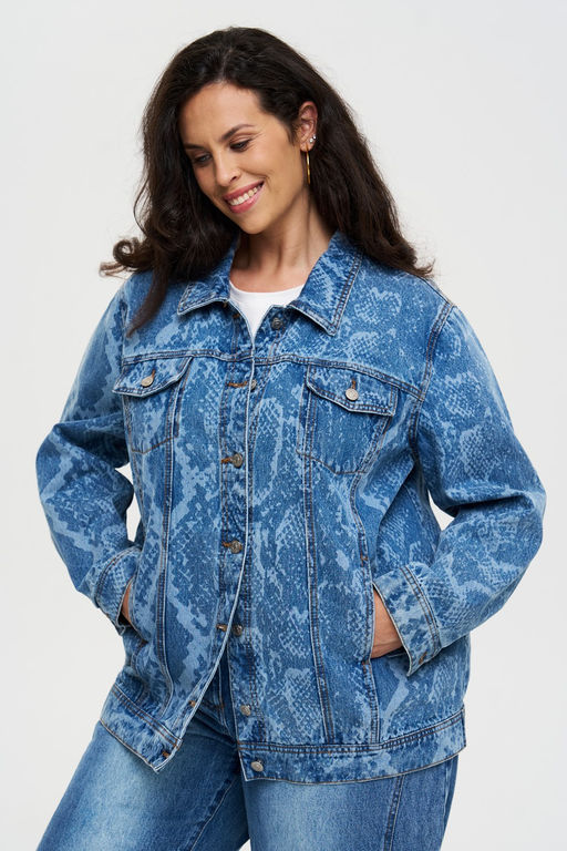 Жакет Овер голубой - Intikoma фото 3