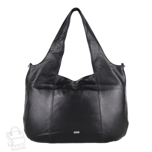 Сумка женская кожаная 970282 black Velina Fabbiano-Safenta  в Новосибирске