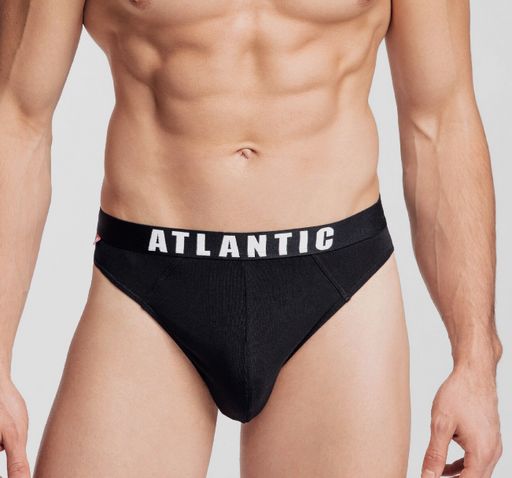 3MP-094 Трусы спорт Solid - набор 3 шт. темно-синий - Atlantic фото 3