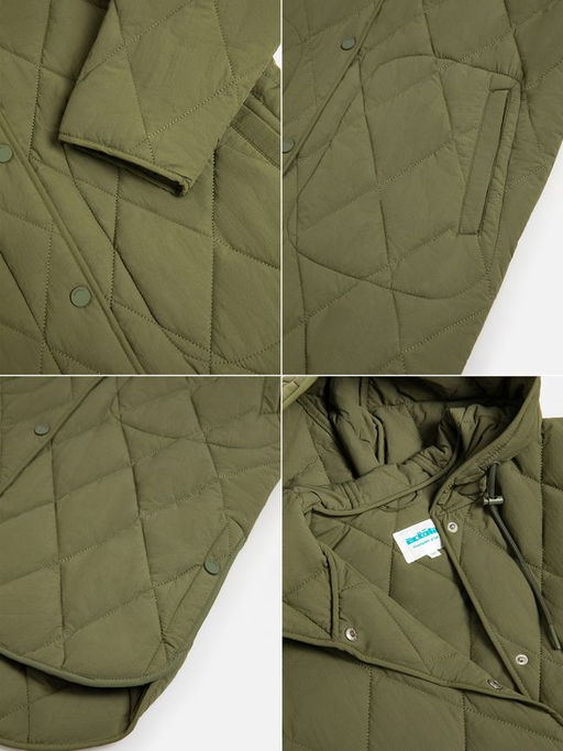 ACOOLA / Пальто детское для девочек Gallo хаки  фото 7