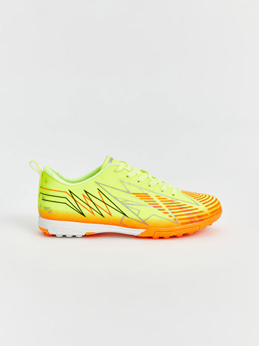 Bask?l? Erkek ?ocuk Hal? Saha Ayakkab?s? - Waikiki фото 2