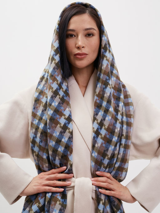 В составе шерсть! Палантин женский - Tantino фото 3