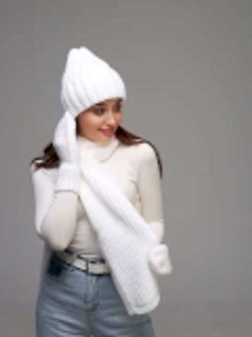 Комплект Грация new (шапка+шарф+варежки) - Tamasha фото 4