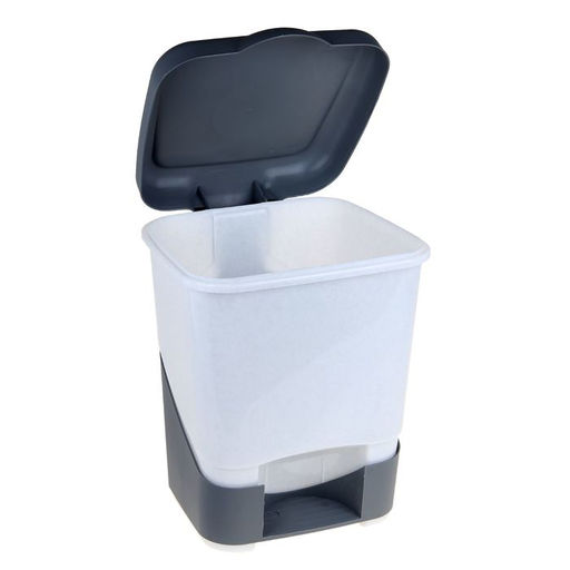 Контейнер для мусора с педалью, 20 л, МИКС