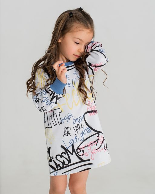 Платье-свитшот детское PSD024