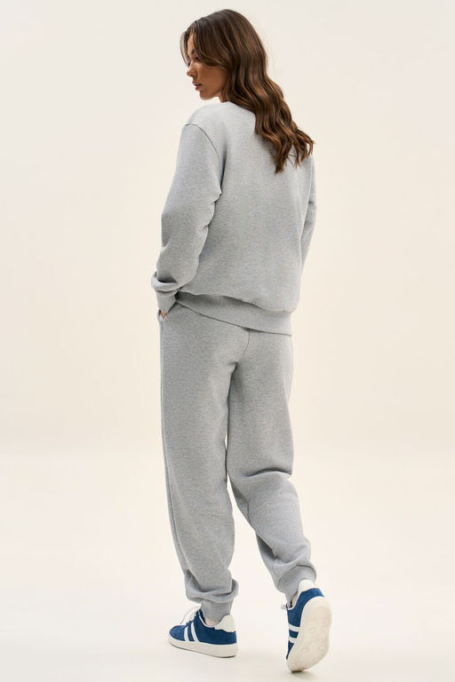 Костюм GO F3107E/50-04.164-170 серый меланж