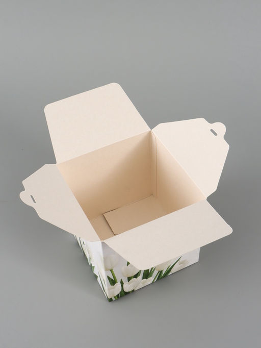 Цена за 10 шт. Коробка подарочная складная «Самой нежной», 12×12×12 см