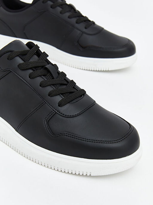 Deri G?r?n?ml? Erkek Spor Ayakkab?