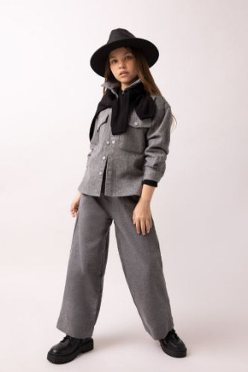 K?z Cocuk Wide Leg Oval Paca Pantolon