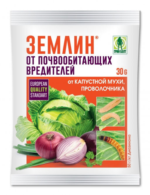 ТЭ Землин от проволочника, капустной мухи 30 гр 01-573