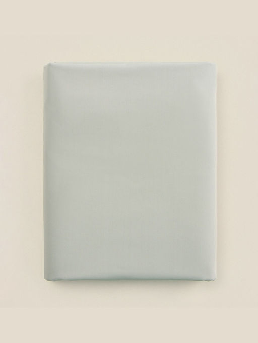Простыня 1.5 спальная SL Home Percale 300ТС, 160235 см, олива, хлопок 100% - Sima-land home фото 7