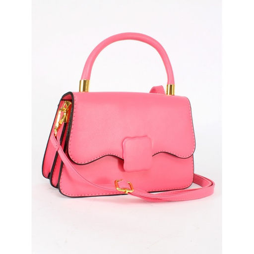 Сумка женская искусственная кожа Ch&K-1075, 1отд, плечевой ремень, розовый SALE 255081