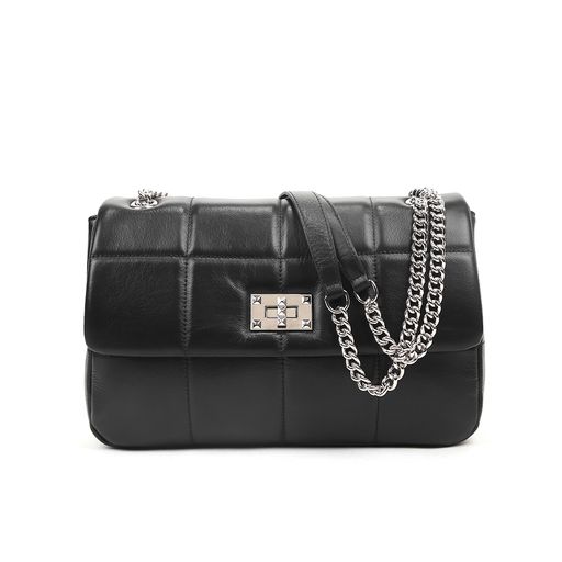 Женская сумка, кожа, MIRONPAN 36039 Черный