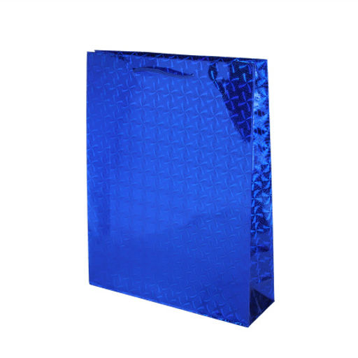 Цена за 12 шт. Пакет подарочный 26х34х8 голография / GW-113 /уп 12/720/плотность бумаги 128г/м2 - Галеонтрейд фото 7