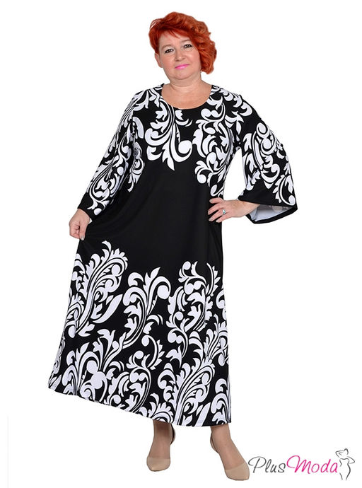Платье Модель №1780 размеры 44-84 - Plusmoda фото 4