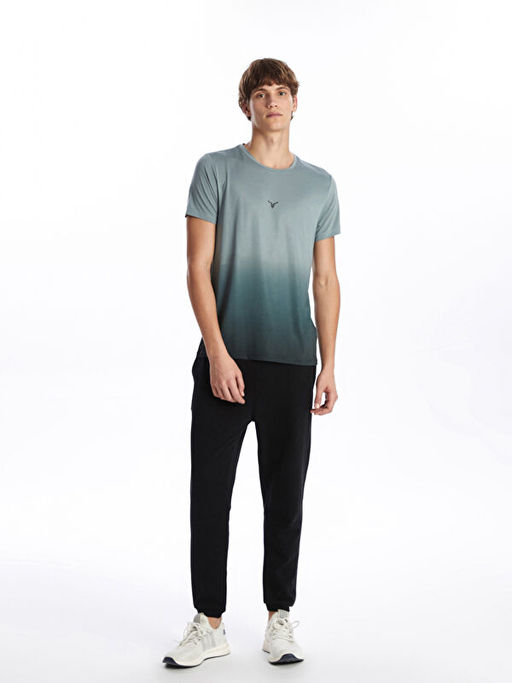 Bisiklet Yaka K?sa Kollu Erkek Spor Ti??rt